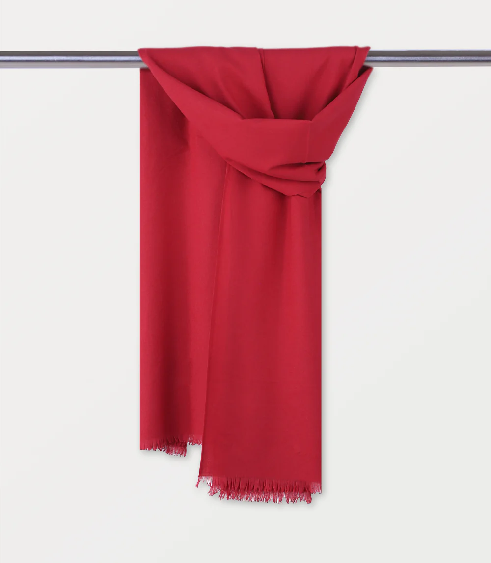 Women Scarf-MAROON - Image 2