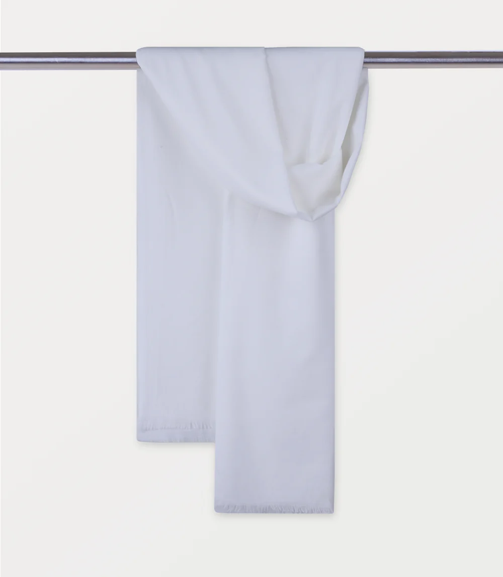 Women Scarf-WHITE - Image 2