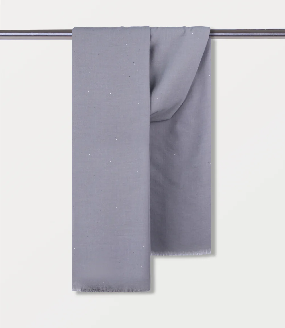 Women Scarf-L GREY