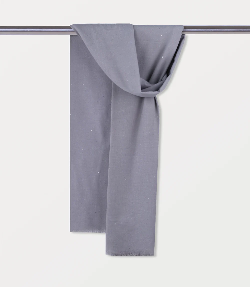 Women Scarf-L GREY - Image 3