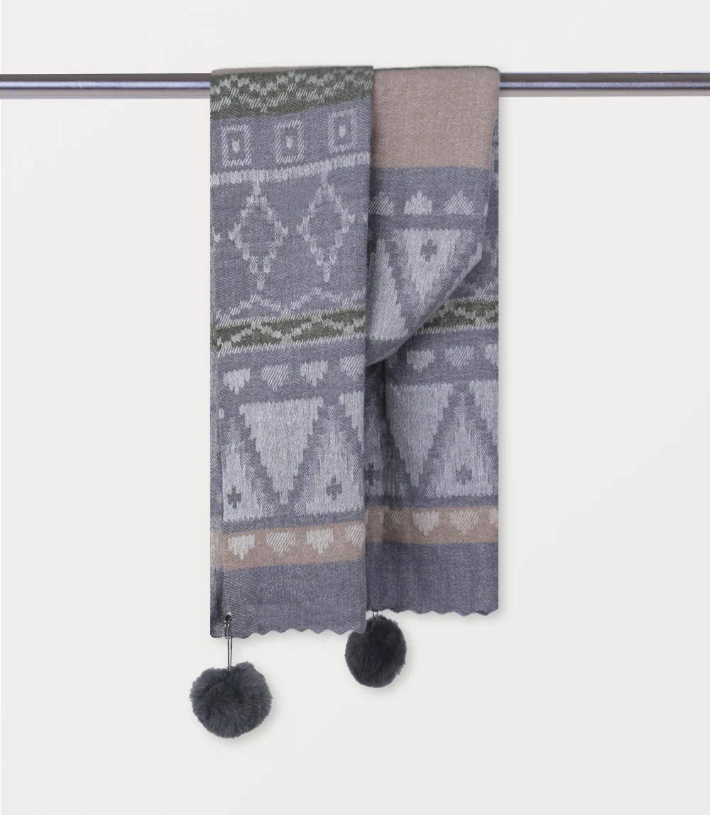 Women Scarf-GREY