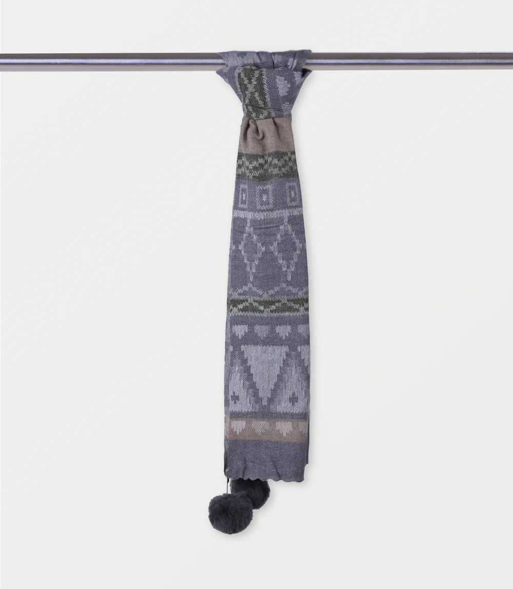 Women Scarf-GREY - Image 3