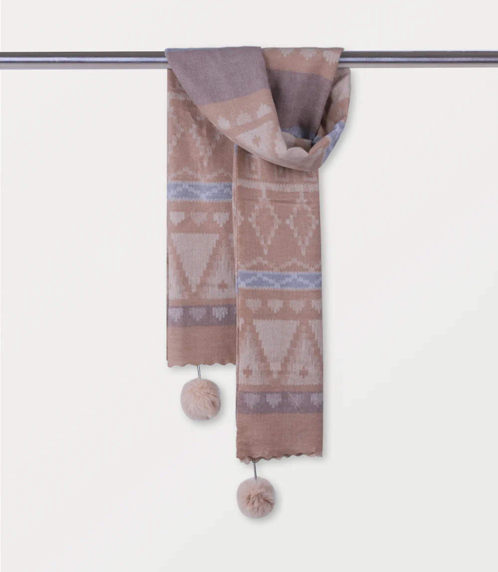 Women Scarf-PEACH