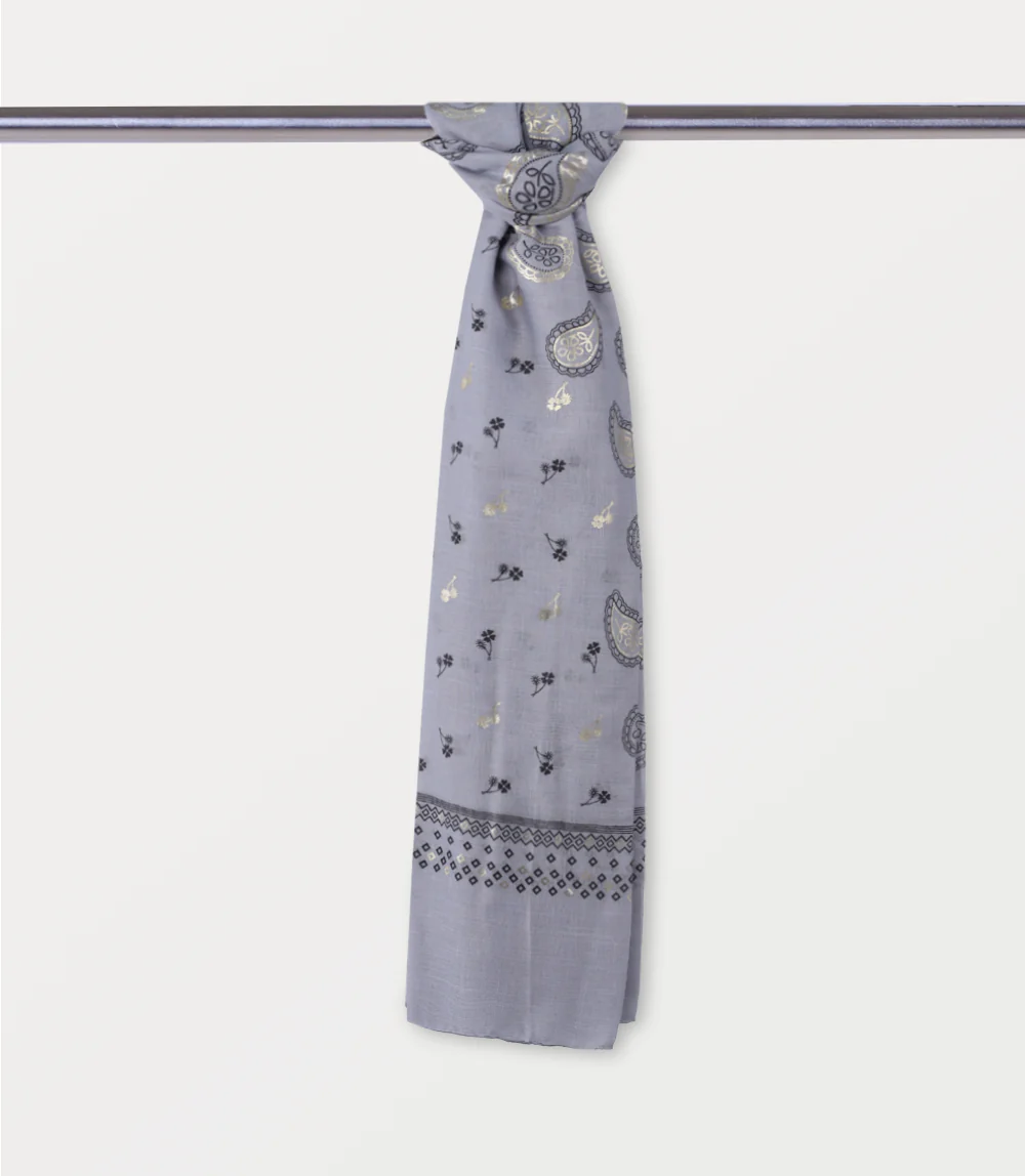 Women Scarf-GREY - Image 3