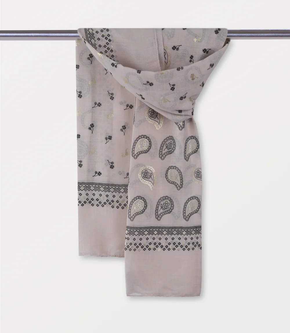 Women Scarf-OFF WHITE