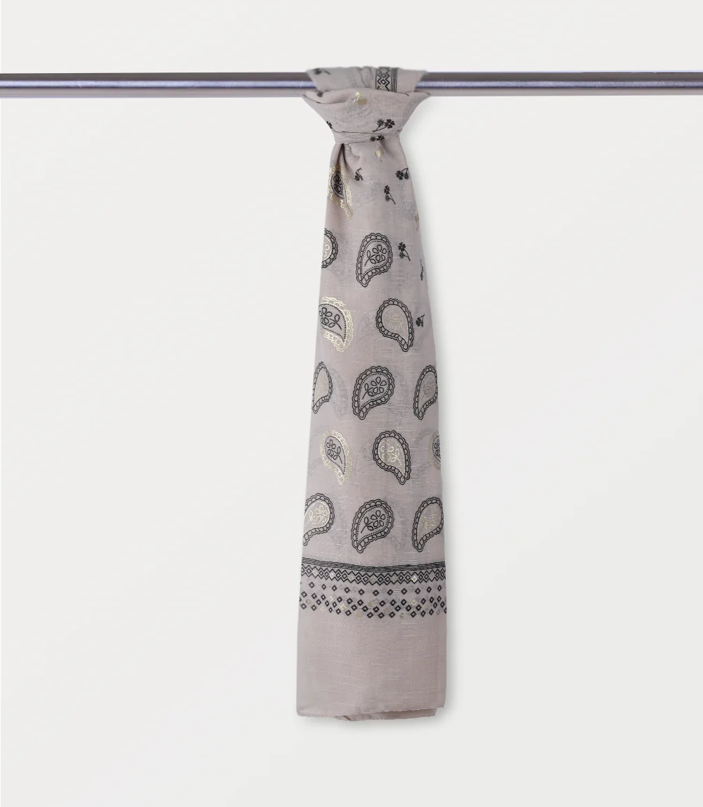 Women Scarf-OFF WHITE - Image 3