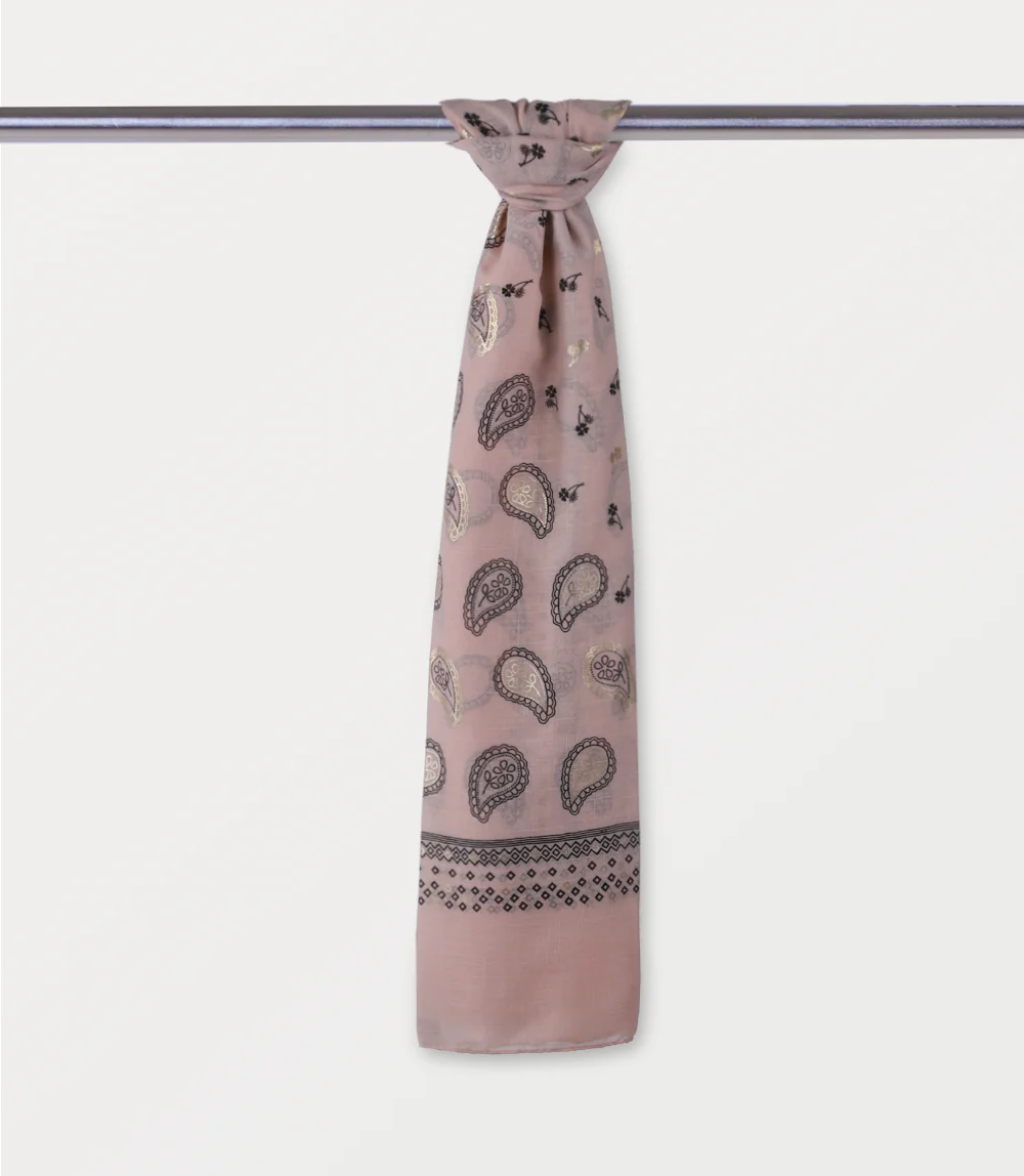 Women Scarf-PEACH - Image 3