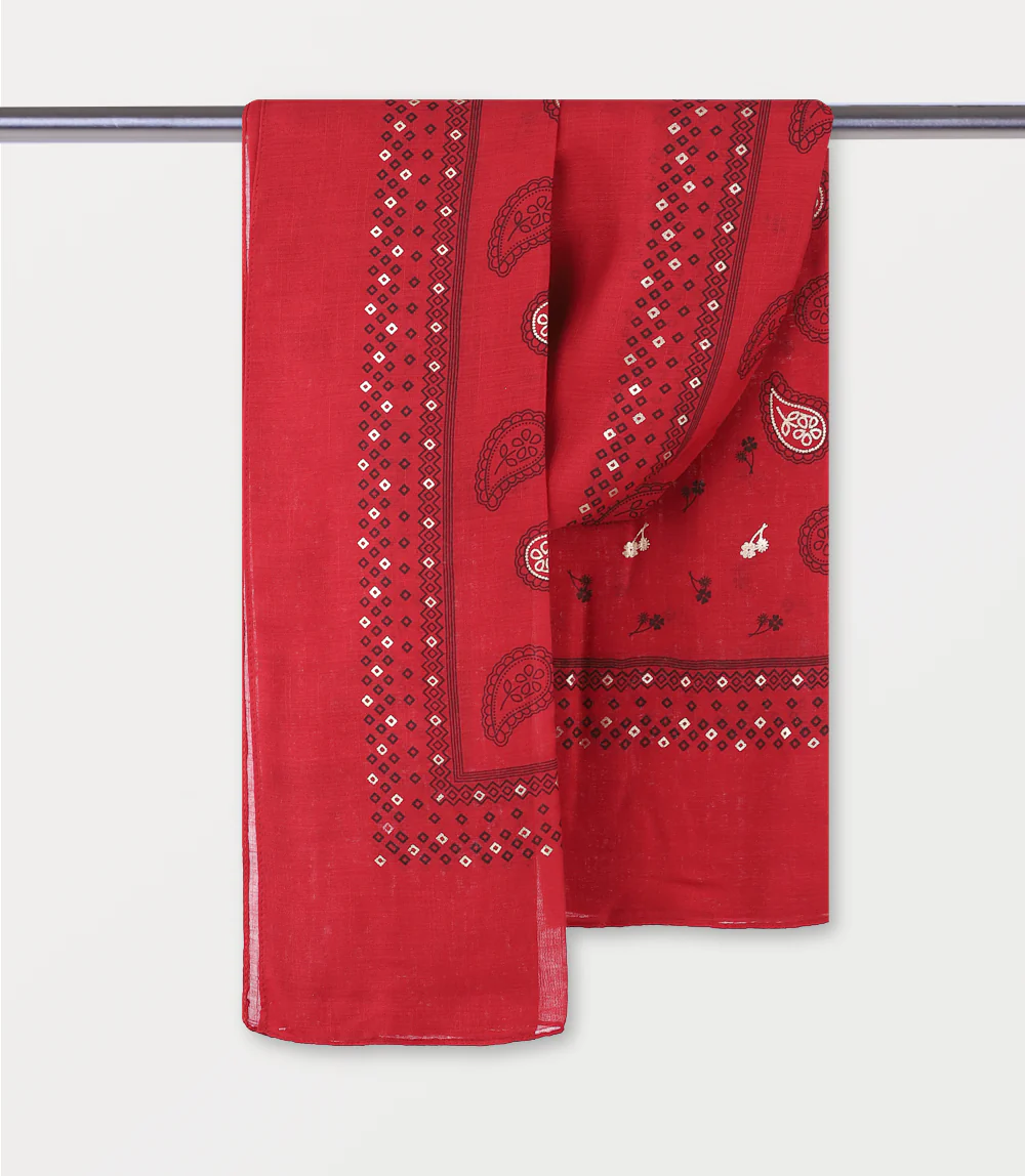Women Scarf-RED