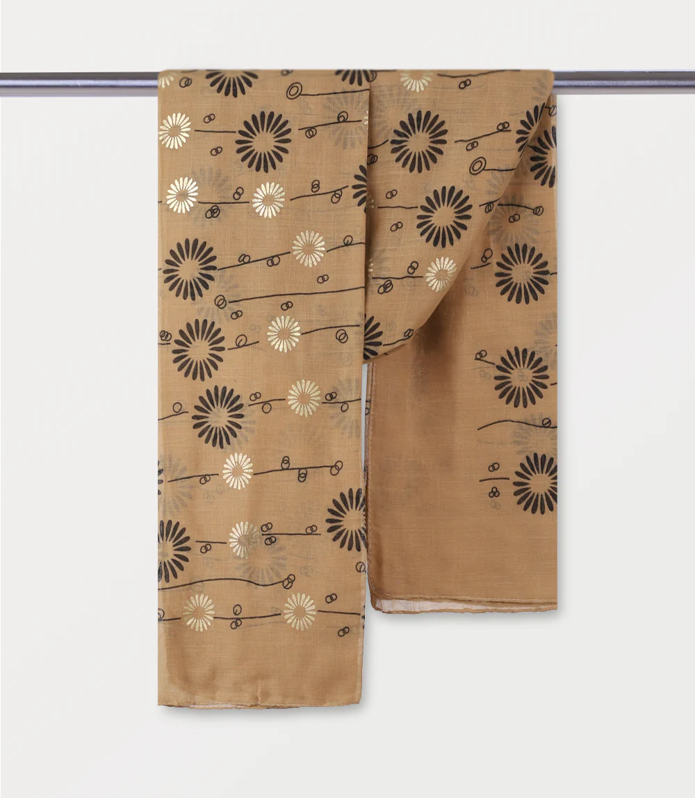 Women Scarf-MUSTARD