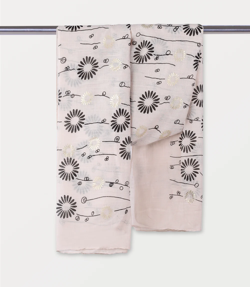 Women Scarf-OFF WHITE