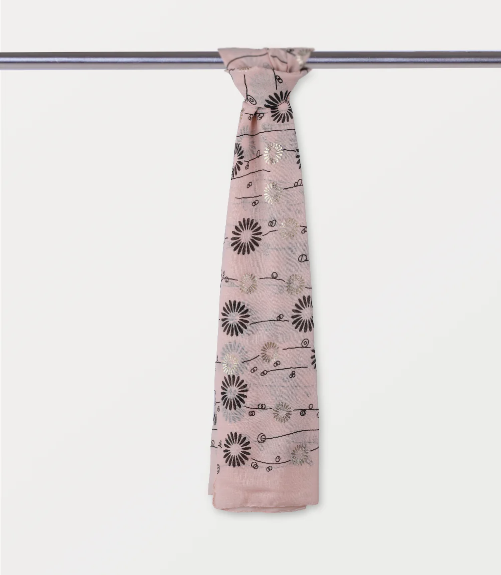 Women Scarf-PEACH - Image 3