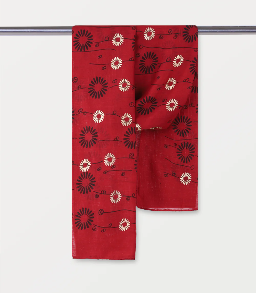 Women Scarf-RED - Image 2