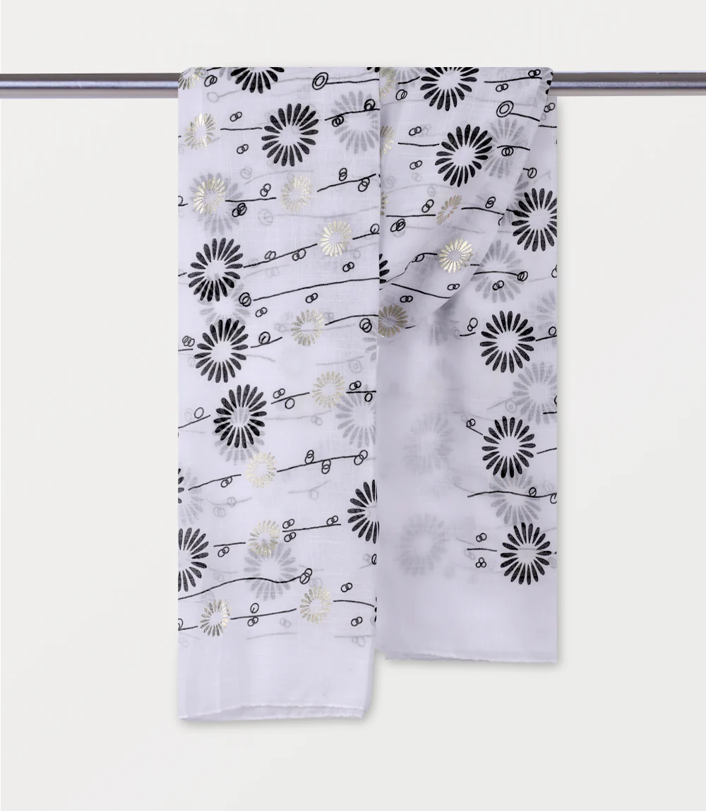 Women Scarf-WHITE