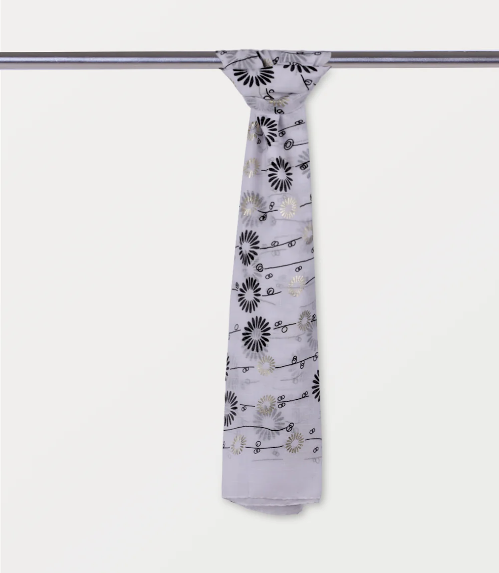 Women Scarf-WHITE - Image 3
