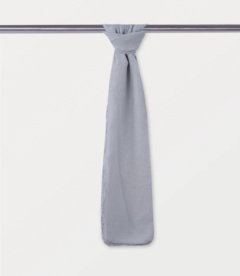 Women Scarf-LIGHT GREY - Image 3