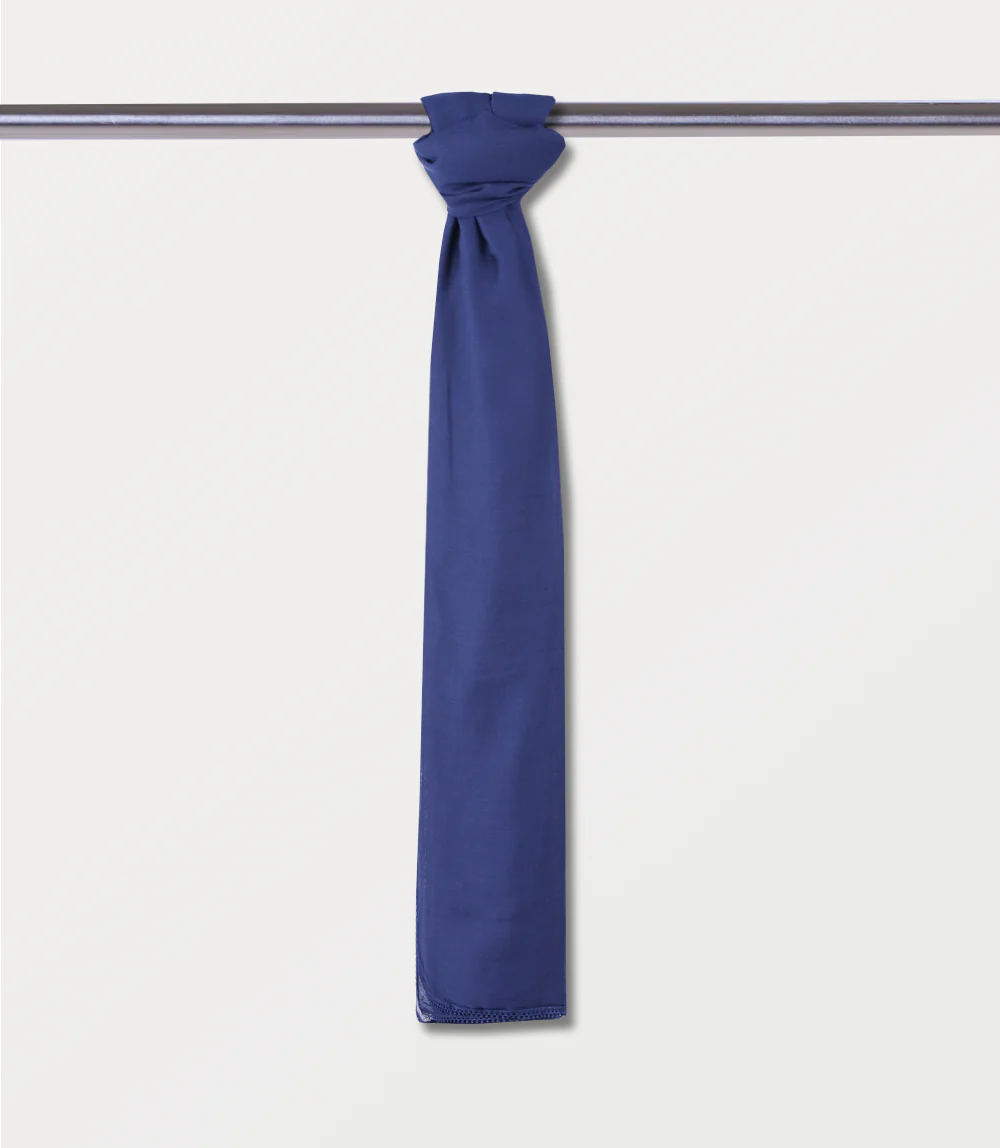 Women Scarf-NAVY - Image 2