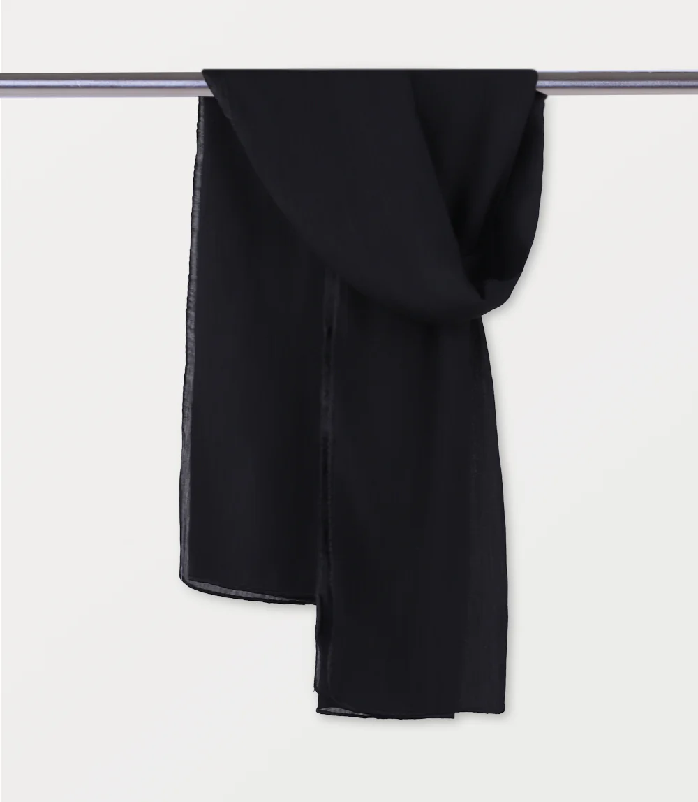 Women Scarf-BLACK - Image 2