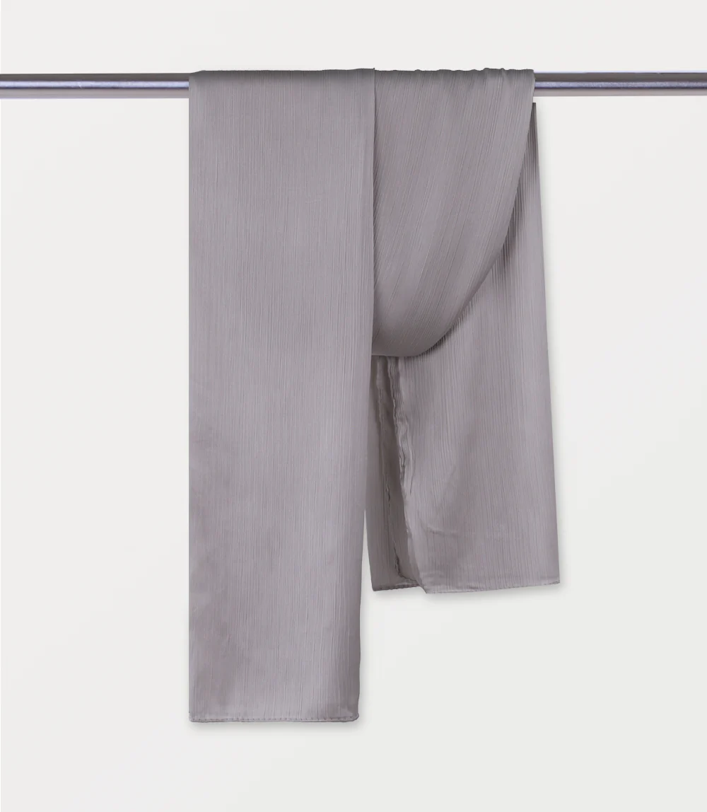 Women Scarf-LIGHT GREY - Image 2