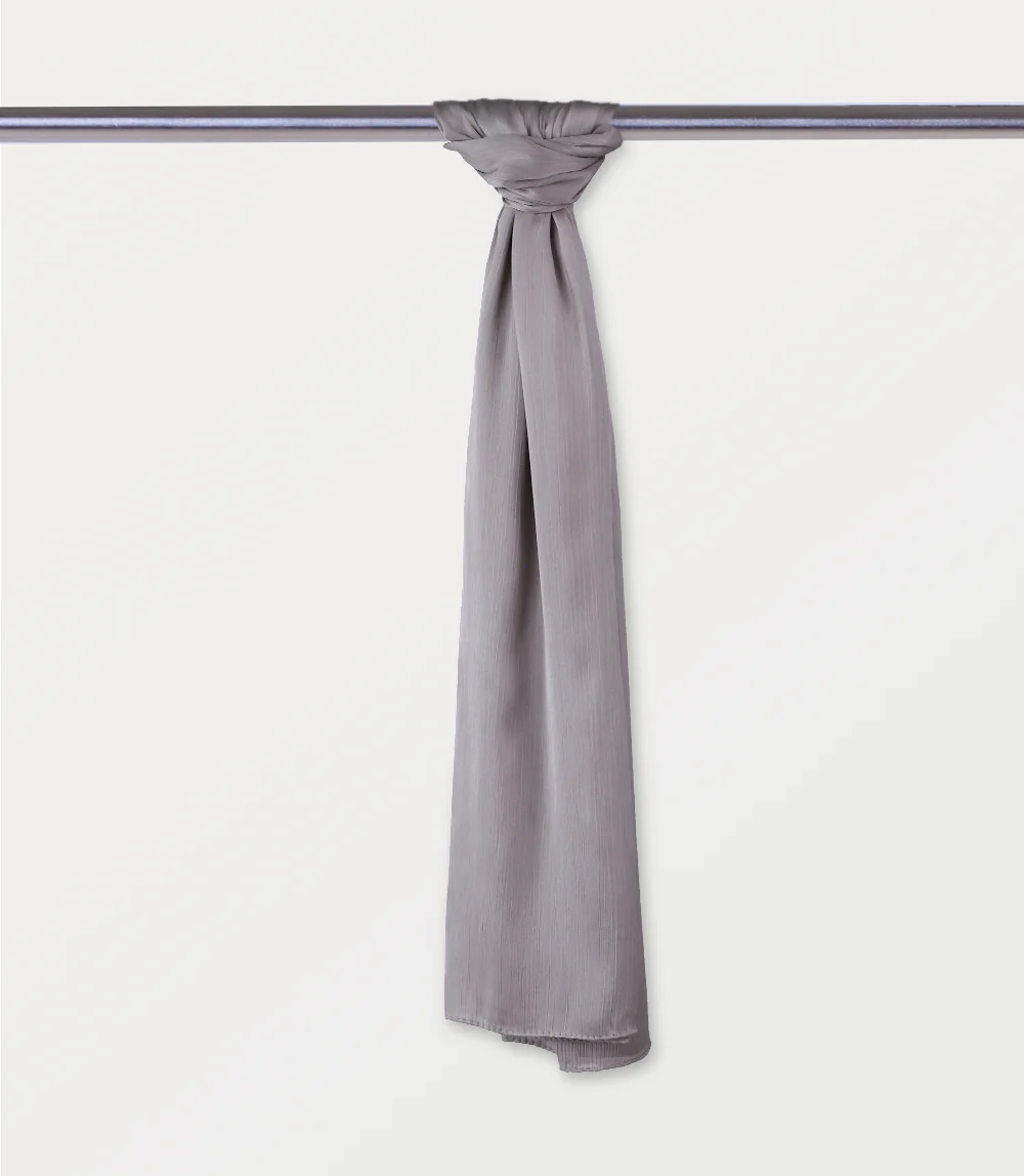 Women Scarf-LIGHT GREY - Image 3