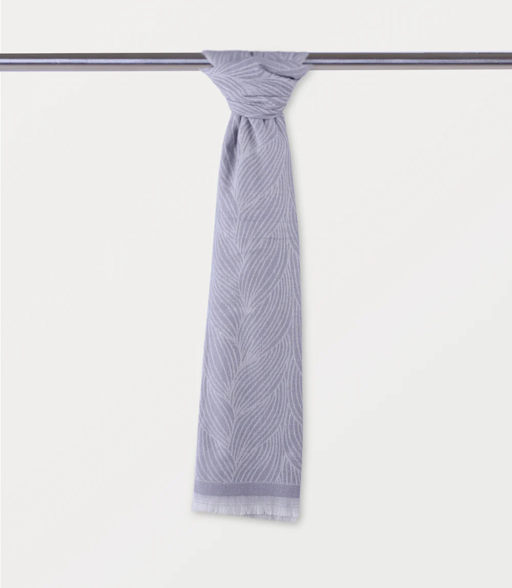 Women Scarf-L GREY - Image 3