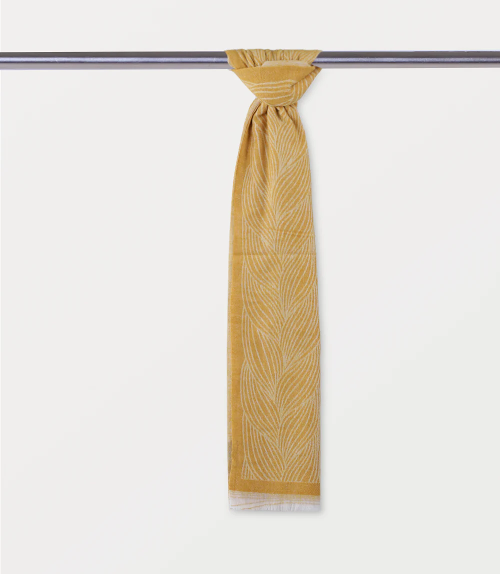 Women Scarf-YELLOW - Image 3
