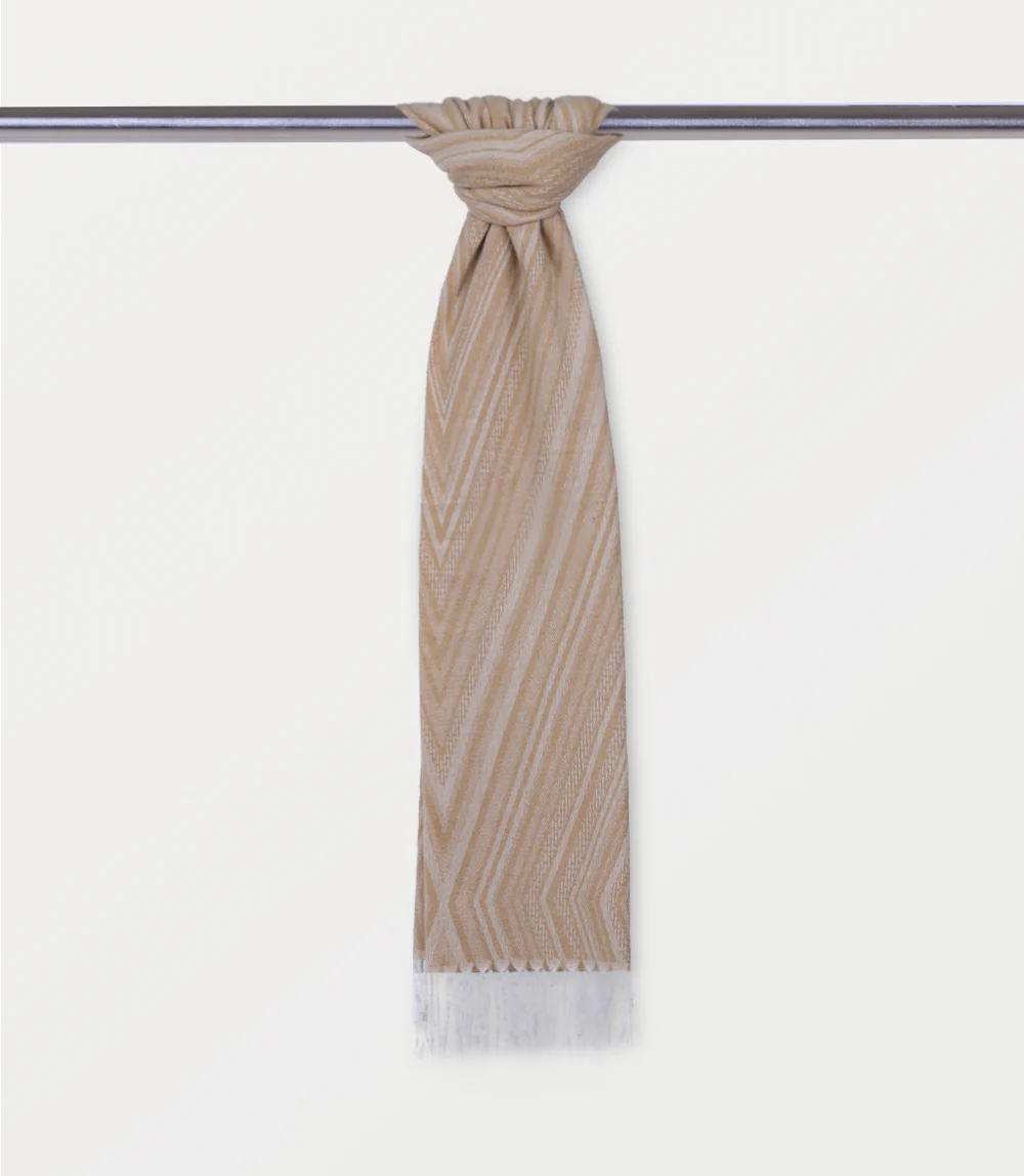 Women Scarf-BEIGE - Image 3