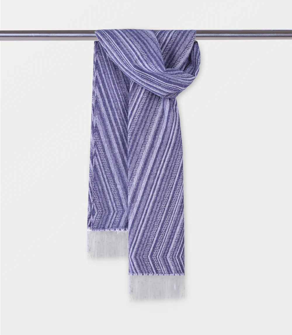 Women Scarf-NAVY - Image 2