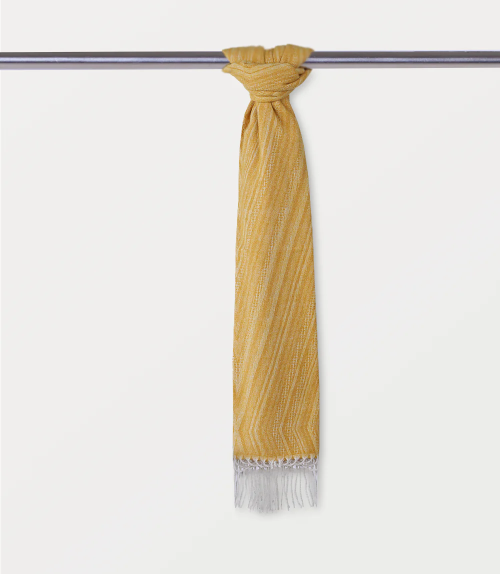 Women Scarf-YELLOW - Image 3