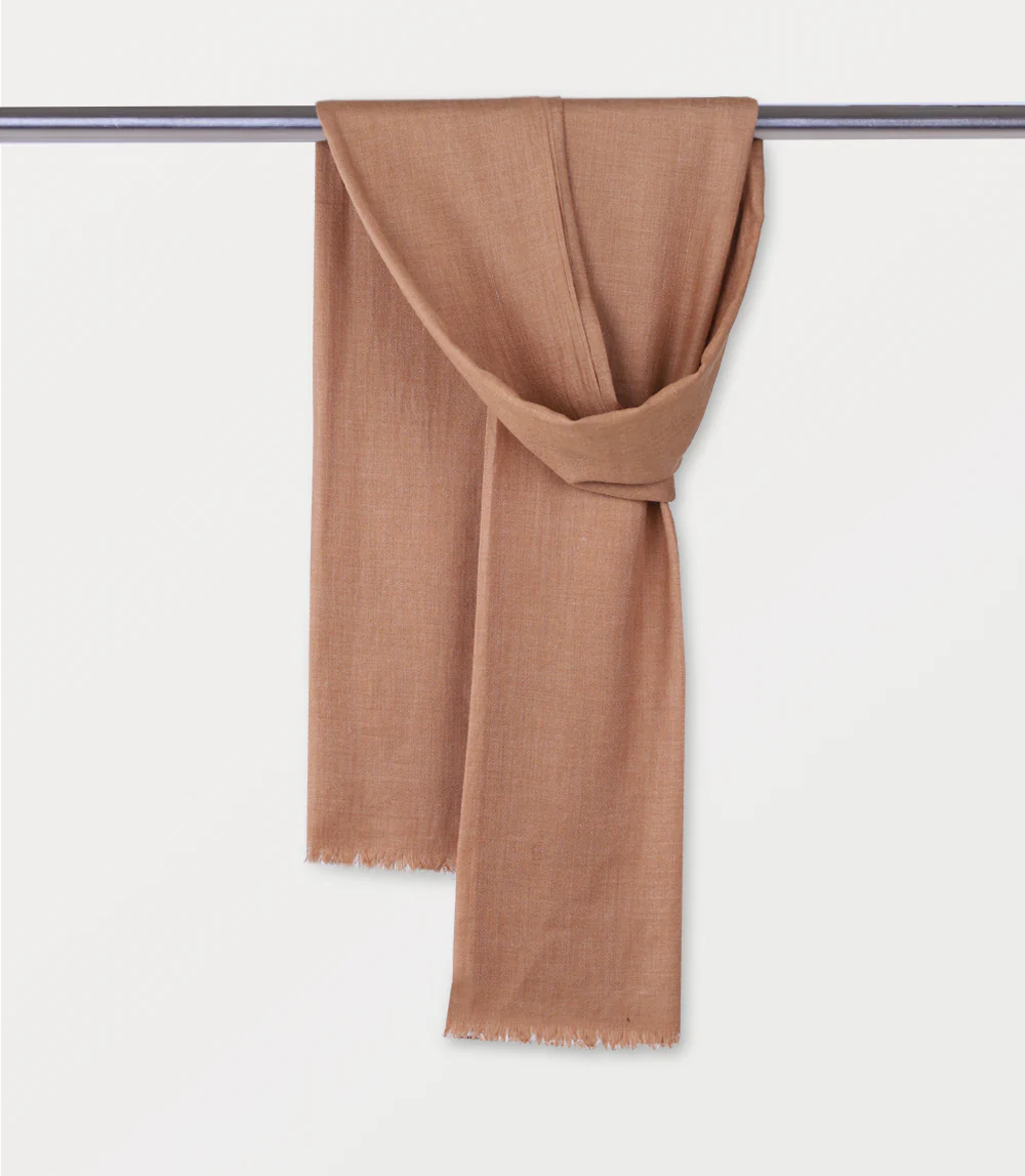 Women Scarf-L BROWN - Image 2