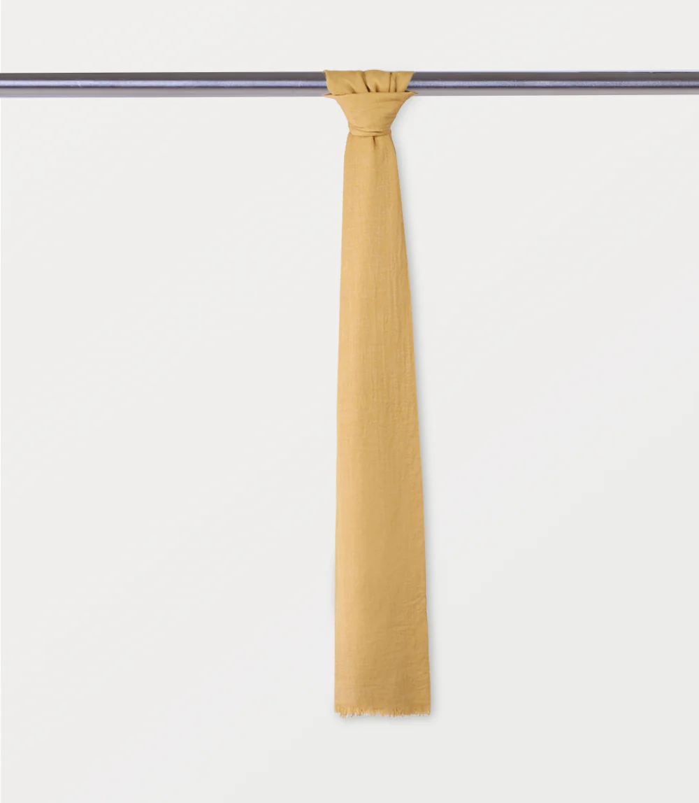 Women Scarf-MUSTARD - Image 3