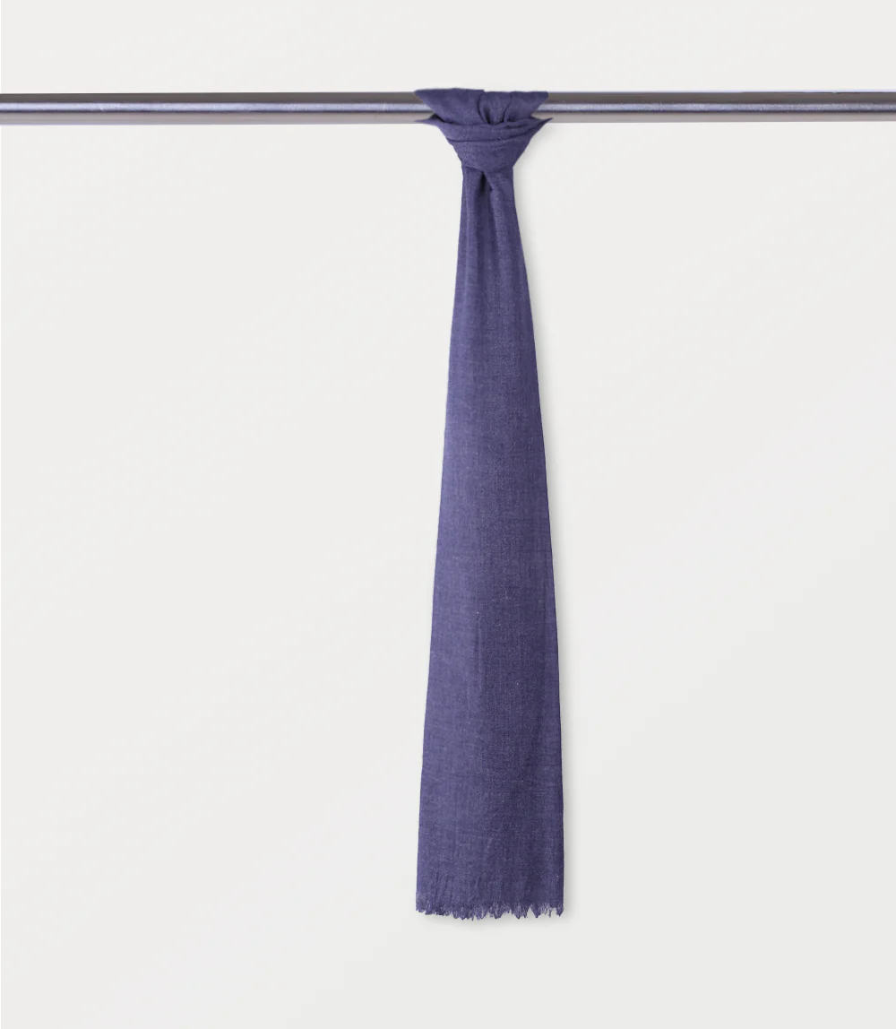Women Scarf-NAVY - Image 3
