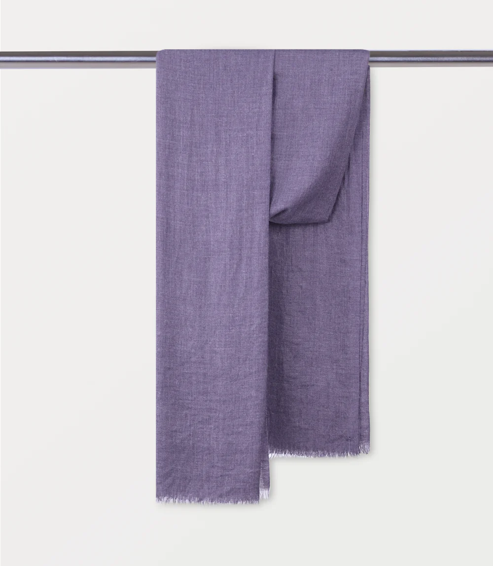 Women Scarf-PLUM - Image 2