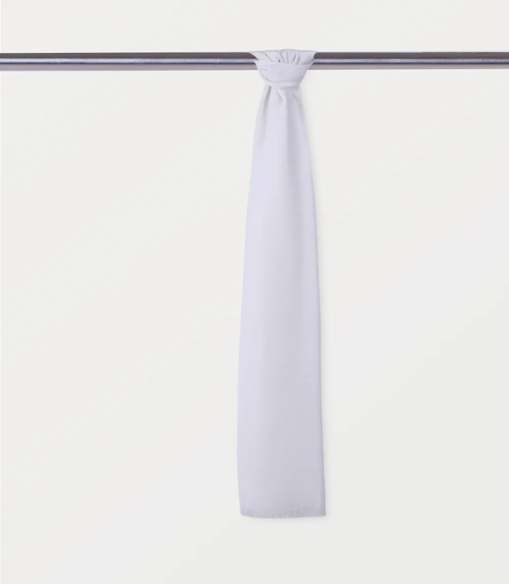 Women Scarf-WHITE - Image 3