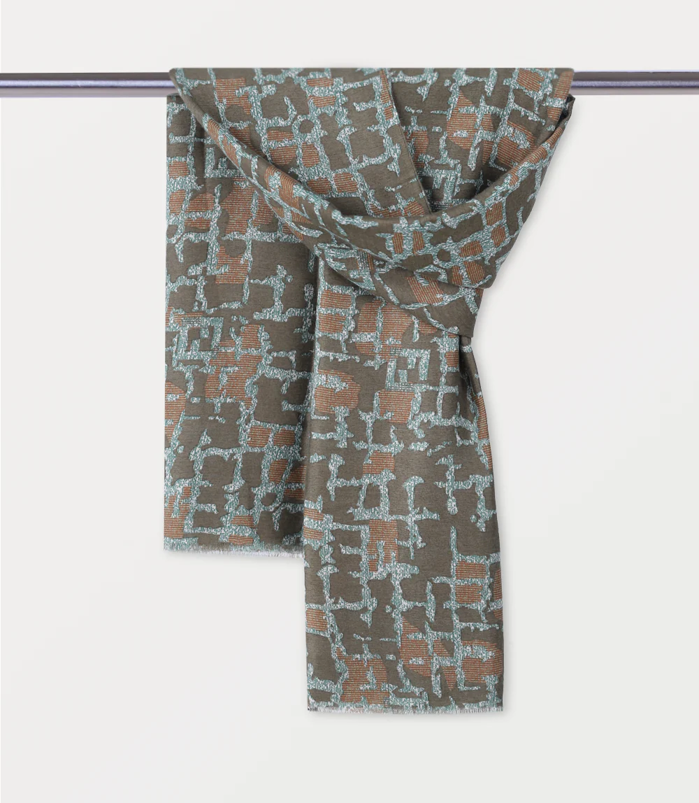 Women Scarf-GREEN - Image 2