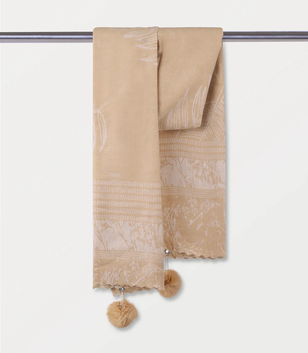 Women Scarf-BEIGE