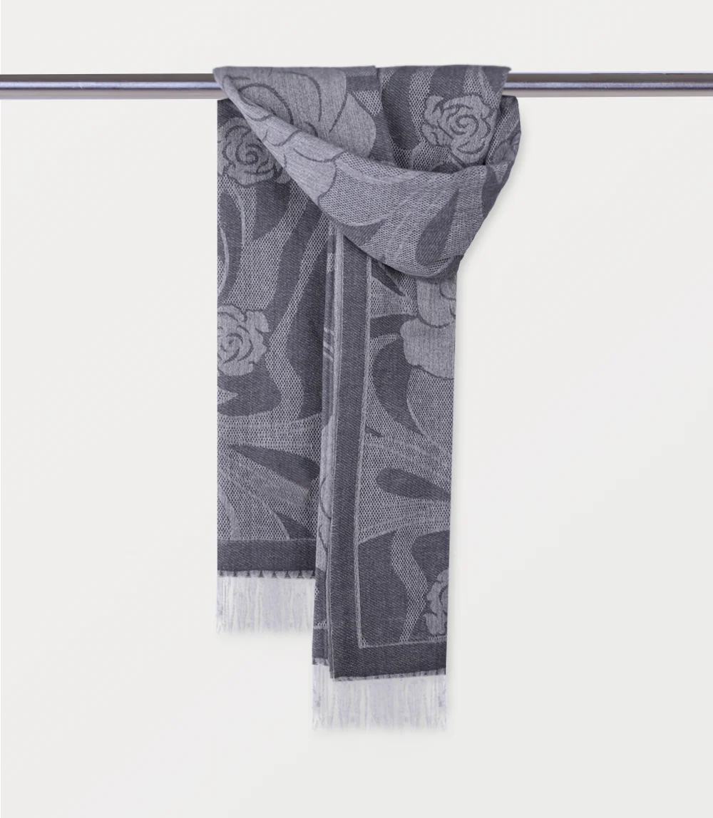 Women Scarf-GREY - Image 2