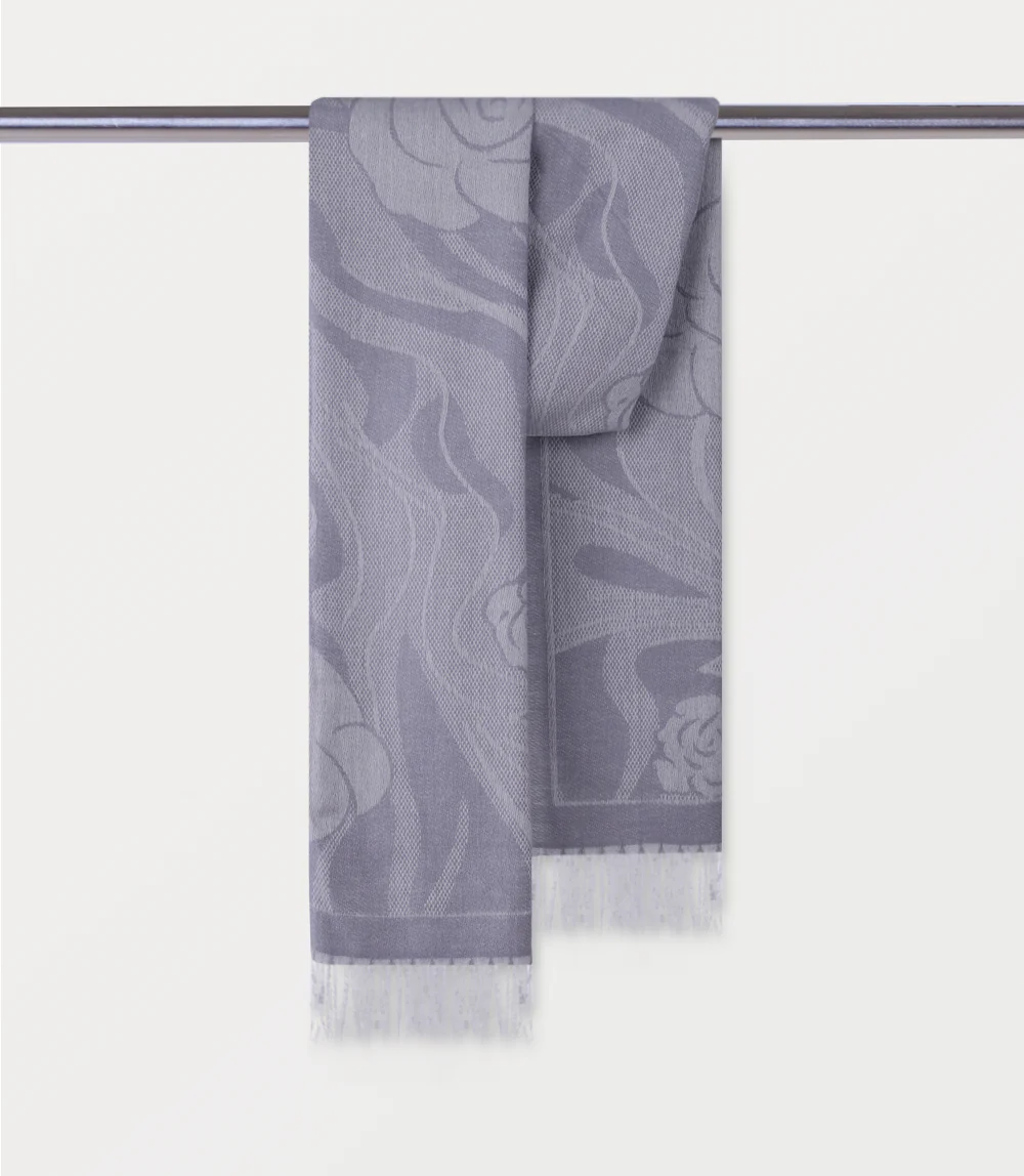 Women Scarf-L GREY