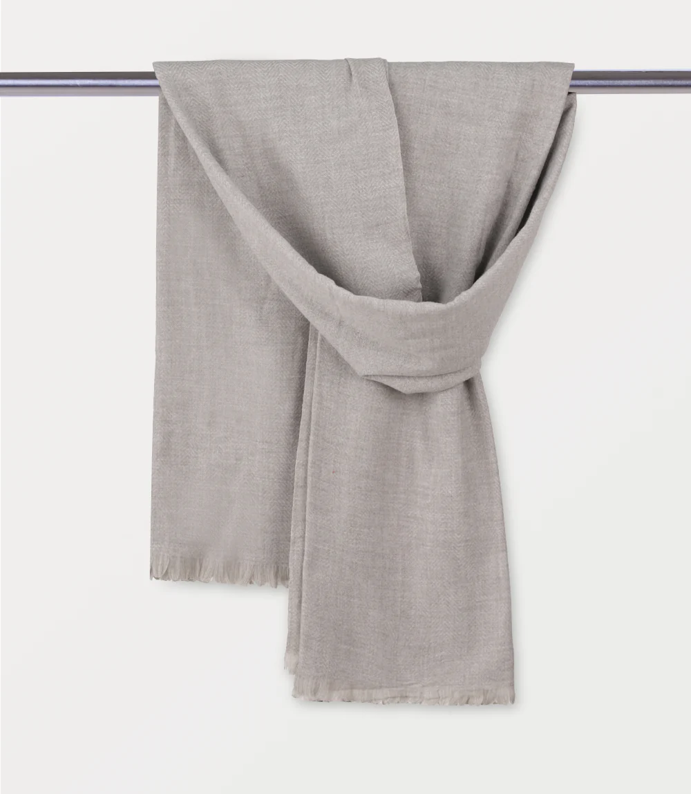 Women Scarf-L GREY - Image 2