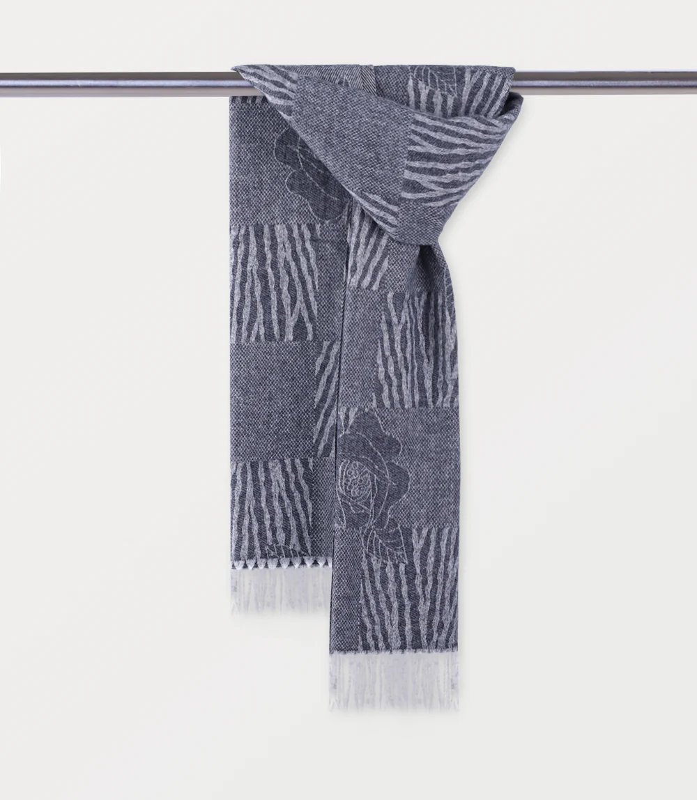 Women Scarf-BLACK - Image 2