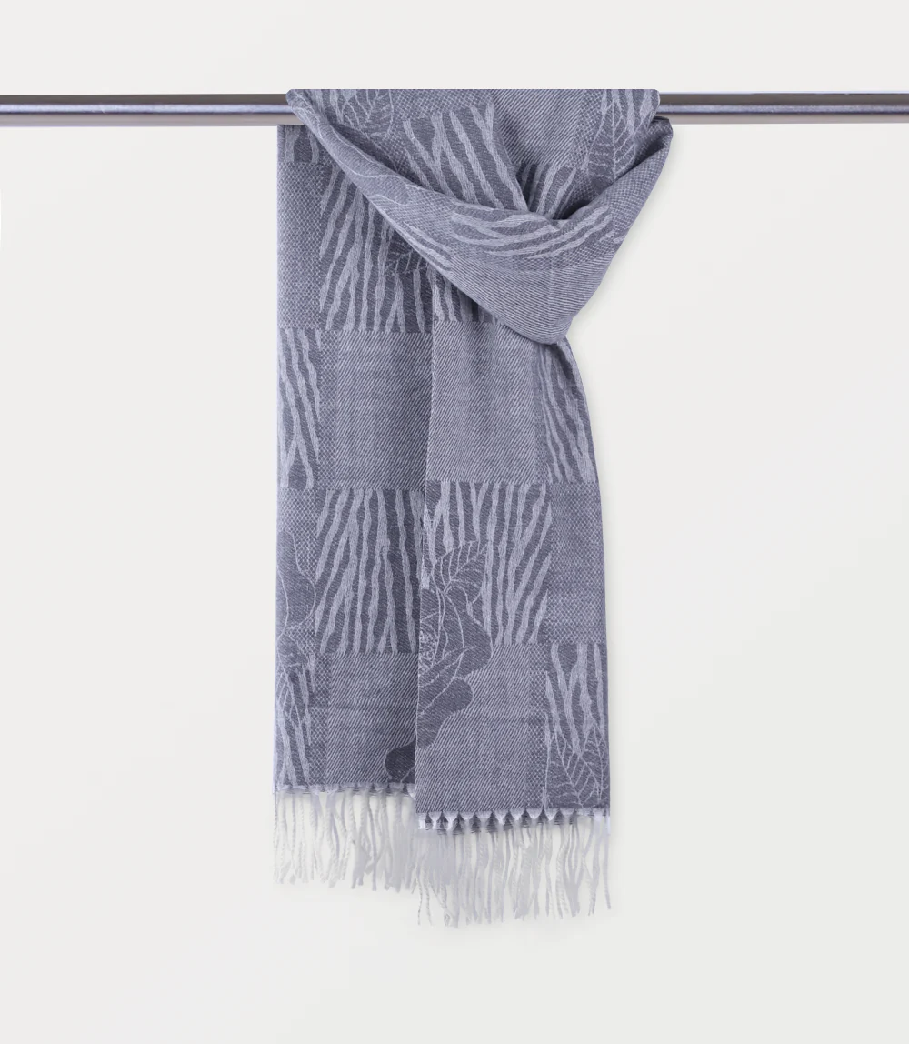 Women Scarf-GREY - Image 2