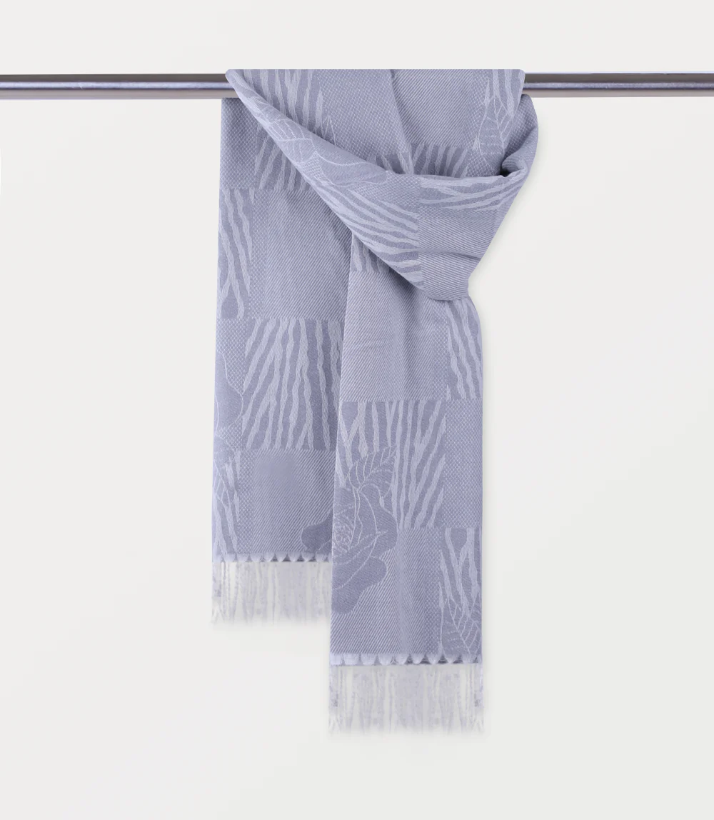 Women Scarf-L GREY - Image 2