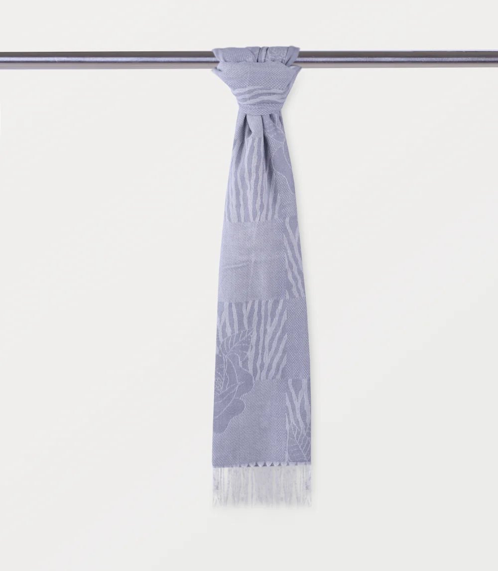 Women Scarf-L GREY - Image 3