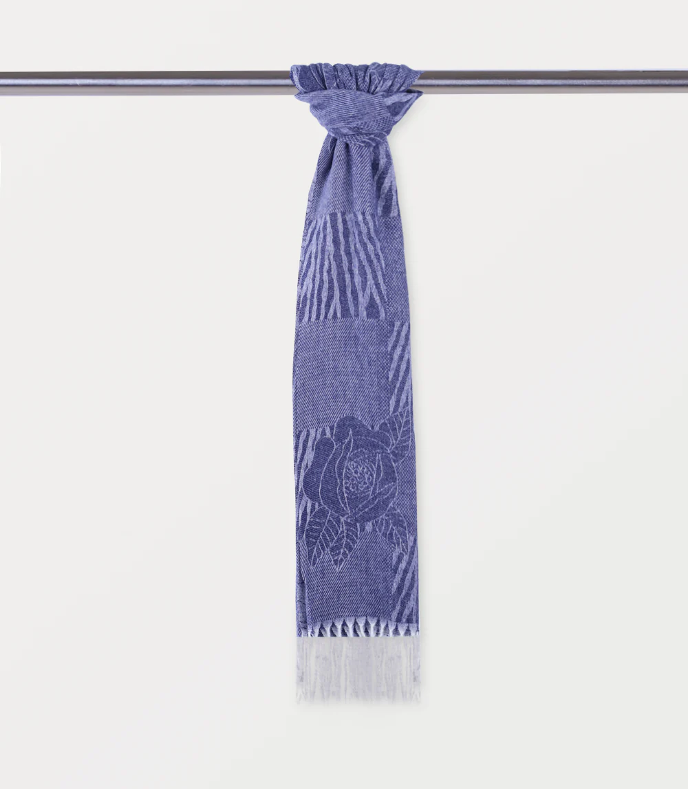 Women Scarf-NAVY - Image 3