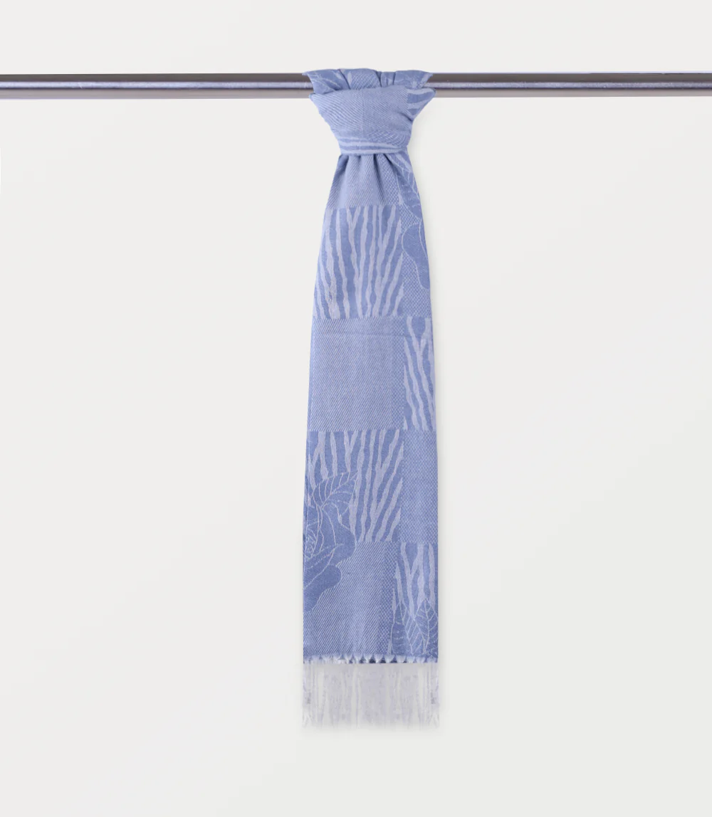 Women Scarf-SKY BLUE - Image 3