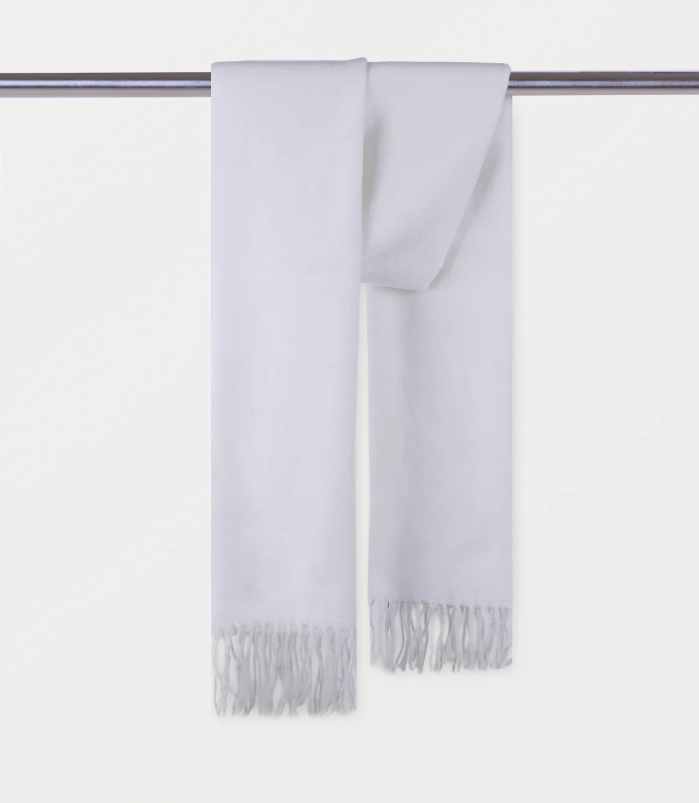 Women Scarf-WHITE