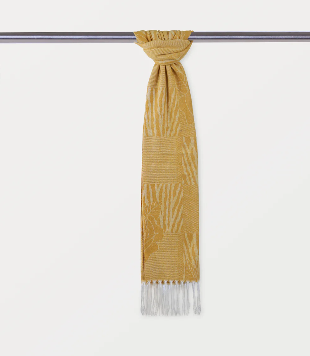 Women Scarf-YELLOW - Image 3