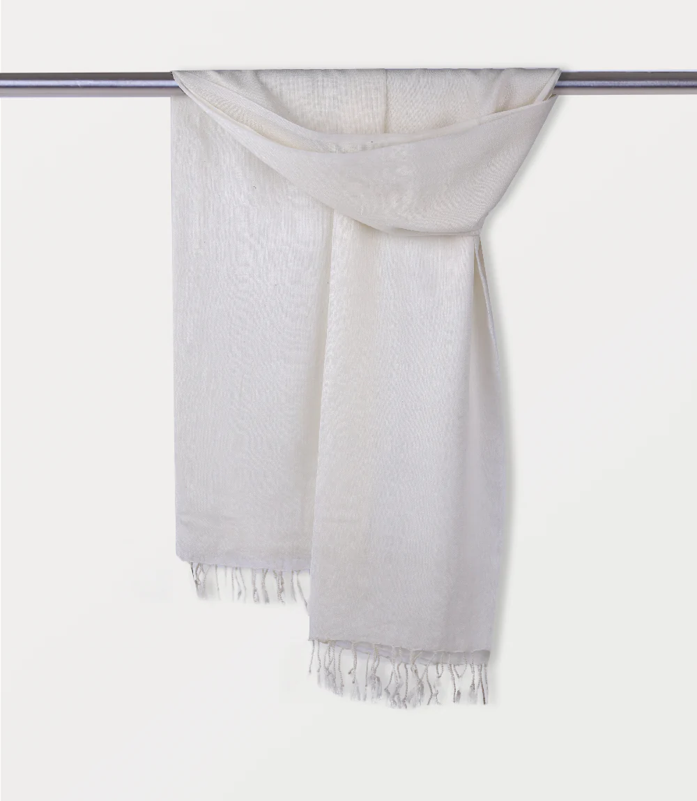Women Scarf-OFF WHITE