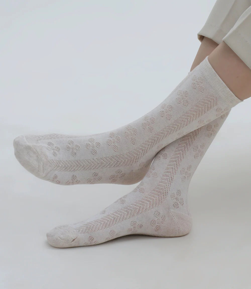 Women Socks-BEIGE