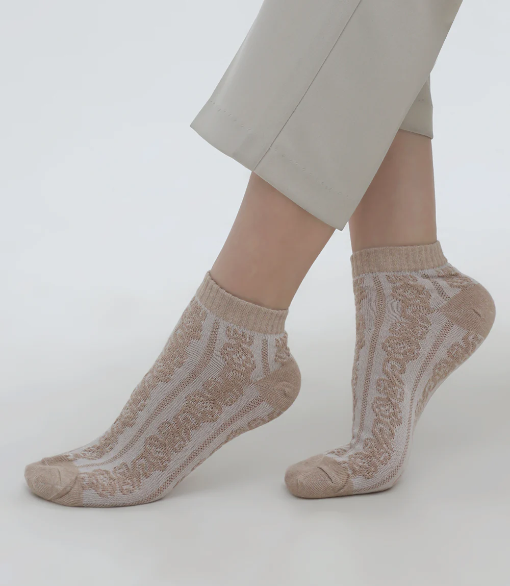 Women Socks-BEIGE