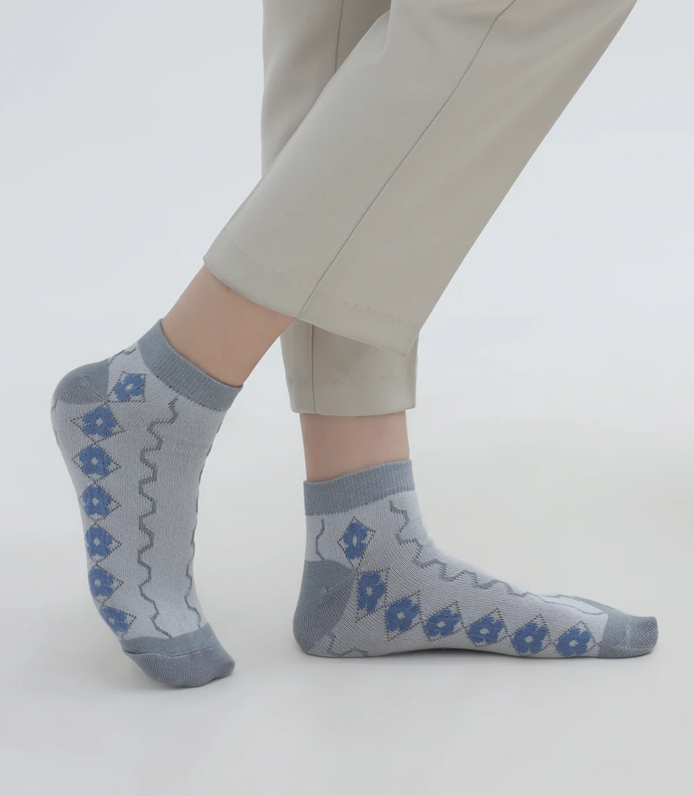 Women Socks-GREY - Image 2